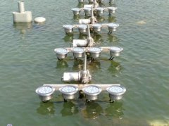 漂浮噴泉施工現場